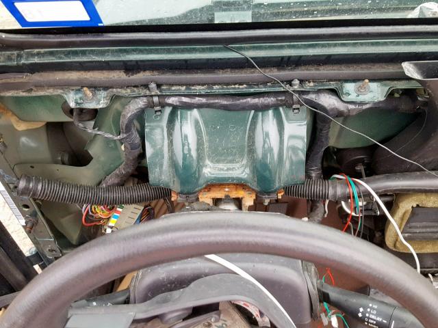 1J4FA29P91P369431 - 2001 JEEP WRANGLER / GREEN photo 8