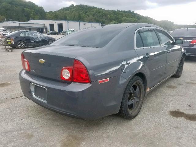 1G1ZH57B09F226384 - 2009 CHEVROLET MALIBU 1LT 灰色 照片 4
