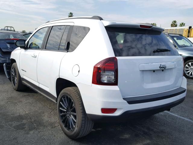 1C4NJCBA3ED776956 - 2014 JEEP COMPASS SP თეთრი ფოტო 3