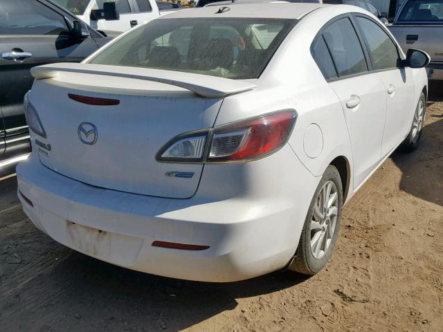 JM1BL1W74C1647753 - 2012 MAZDA 3 I WHITE photo 4