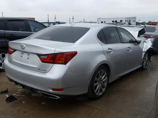 JTHBE1BL3FA008568 - 2015 LEXUS GS 350 SILVER photo 4