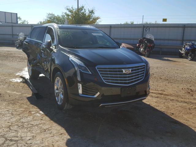 1GYKNGRS2JZ103550 - 2018 CADILLAC XT5 PLATIN BLACK photo 1