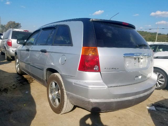 2A8GM48L07R356420 - 2007 CHRYSLER PACIFICA SILVER photo 3