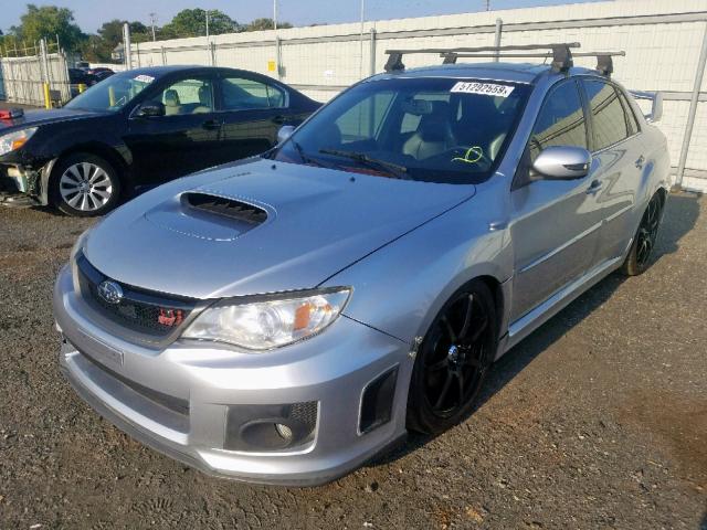 JF1GV8J64CL002232 - 2012 SUBARU IMPREZA WR SILVER photo 2