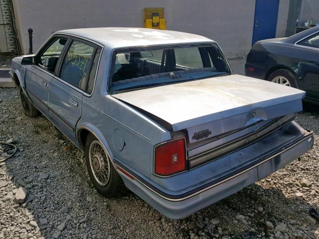 2G3AJ5130J9353062 - 1988 OLDSMOBILE CUTLASS CI BLUE photo 3