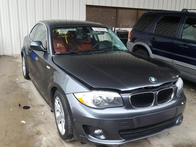 WBAUP9C59DVF46796 - 2013 BMW 128 I GRAY photo 1