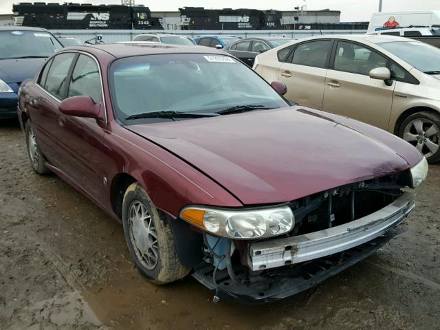 1G4HP54K51U258401 - 2001 BUICK LESABRE CU MAROON photo 1