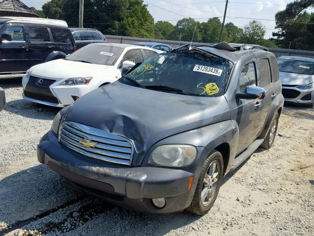 3GNDA23D88S590744 - 2008 CHEVROLET HHR LT GRAY photo 2