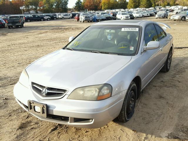 19UYA42693A014973 - 2003 ACURA 3.2CL TYPE SILVER photo 2