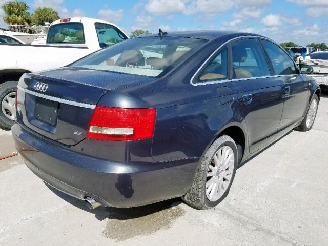 WAUAH74F38N029914 - 2008 AUDI A6 3.2 CHARCOAL photo 4