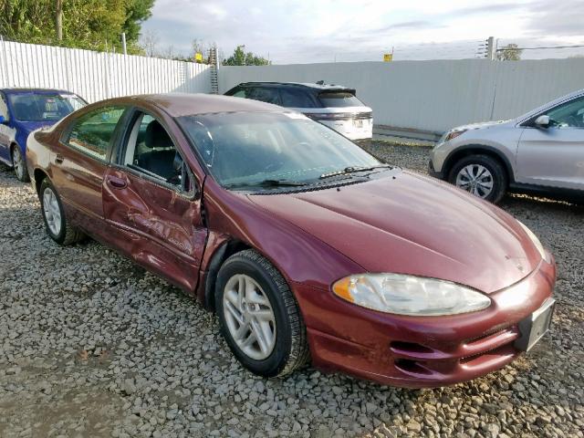 2B3HD46R41H533262 - 2001 DODGE INTREPID S 勃艮第红 照片 1