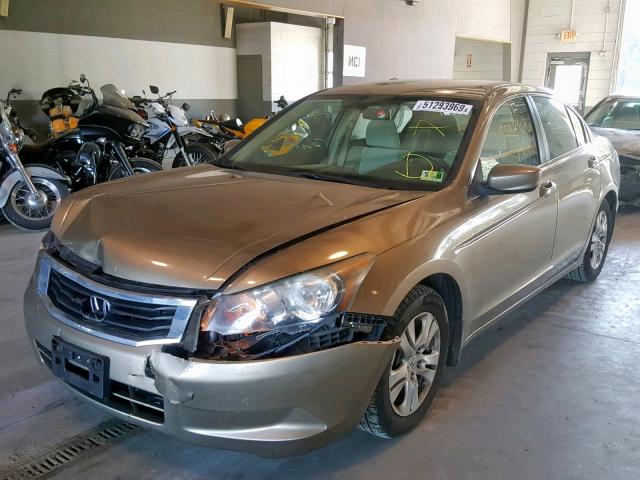 1HGCP26499A080566 - 2009 HONDA ACCORD LXP GOLD photo 2