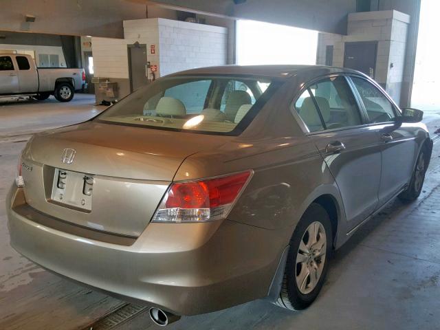 1HGCP26499A080566 - 2009 HONDA ACCORD LXP GOLD photo 4