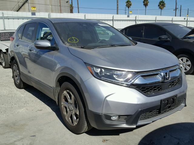 7FARW1H81HE044838 - 2017 HONDA CR-V EXL SILVER photo 1