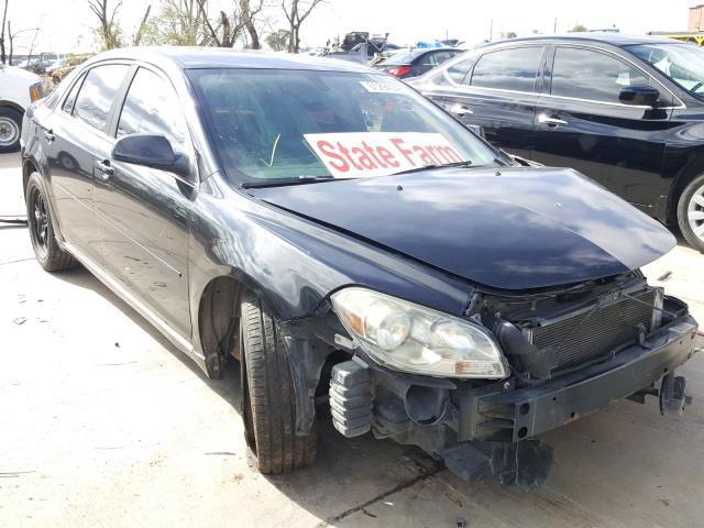 1G1ZH57B494209678 - 2009 CHEVROLET MALIBU 1LT BLACK photo 1