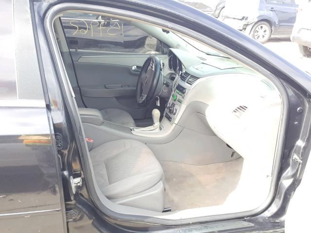 1G1ZH57B494209678 - 2009 CHEVROLET MALIBU 1LT BLACK photo 5