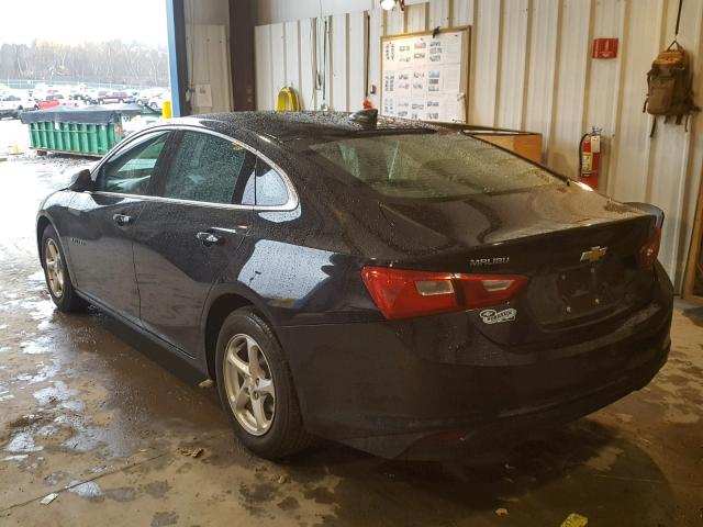1G1ZB5ST0GF347026 - 2016 CHEVROLET MALIBU LS BLACK photo 3