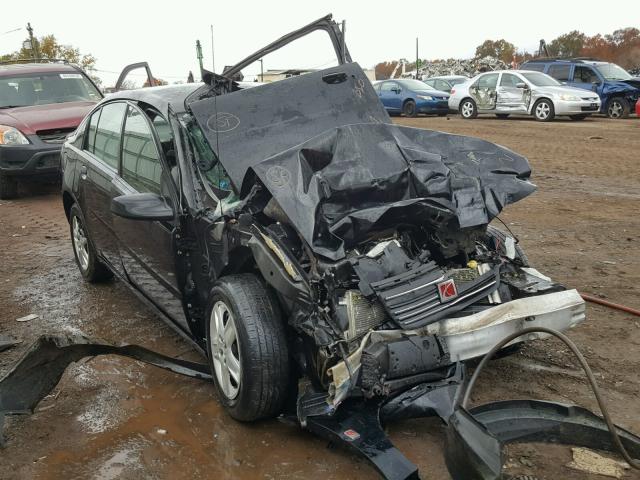 1G8AJ55F06Z124733 - 2006 SATURN ION LEVEL BLACK photo 1