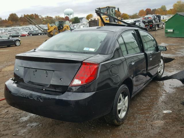 1G8AJ55F06Z124733 - 2006 SATURN ION LEVEL BLACK photo 4