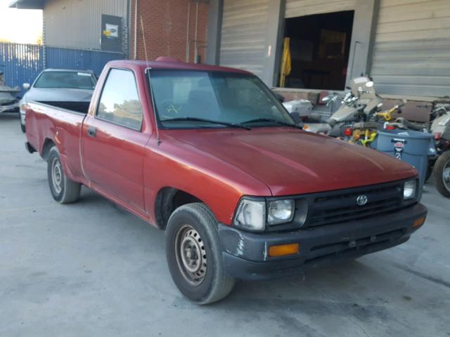 4TARN81A8RZ302042 - 1994 TOYOTA PICKUP 1/2 BURGUNDY photo 1