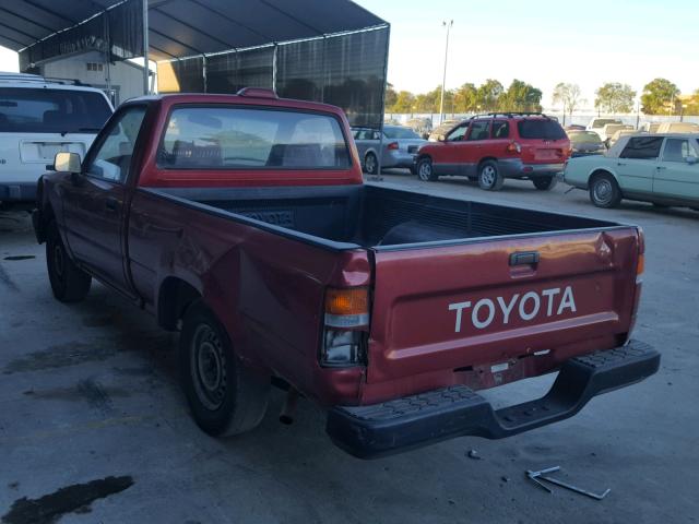 4TARN81A8RZ302042 - 1994 TOYOTA PICKUP 1/2 BURGUNDY photo 3