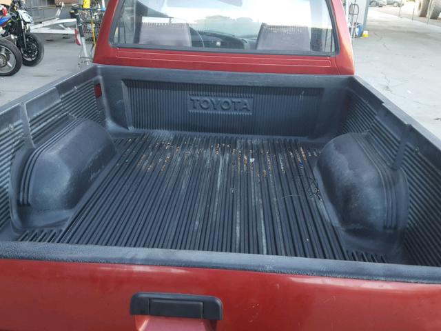 4TARN81A8RZ302042 - 1994 TOYOTA PICKUP 1/2 BURGUNDY photo 6