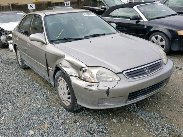 2HGEJ6618YH545023 - 2000 HONDA CIVIC BASE SILVER photo 1