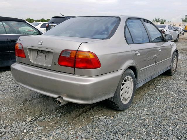 2HGEJ6618YH545023 - 2000 HONDA CIVIC BASE SILVER photo 4