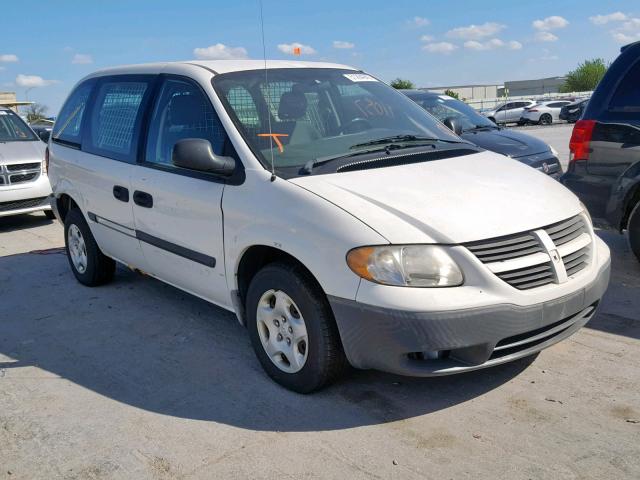 1D4GP21E06B516276 - 2006 DODGE CARAVAN C/ WHITE photo 1