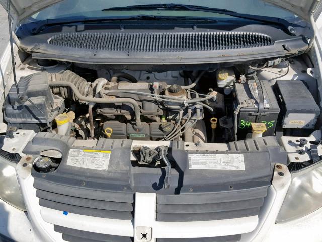 1D4GP21E06B516276 - 2006 DODGE CARAVAN C/ WHITE photo 7