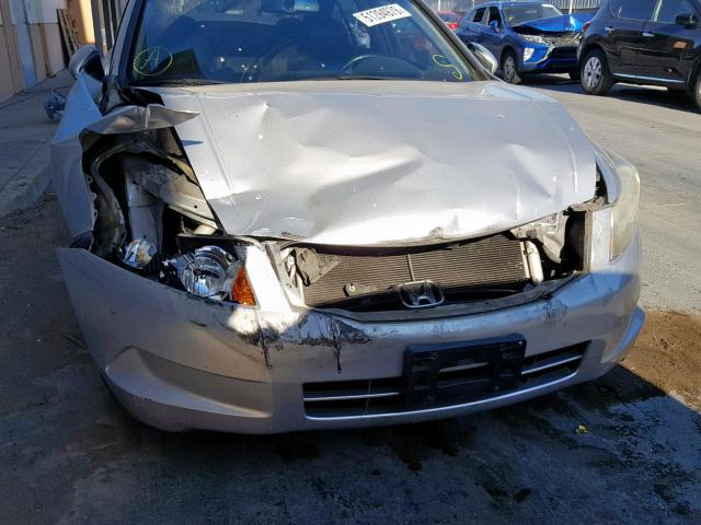 1HGCP26819A004388 - 2009 HONDA ACCORD EXL SILVER photo 9