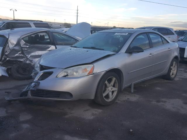 1G2ZF58B574193651 - 2007 PONTIAC G6 VALUE L SILVER photo 2