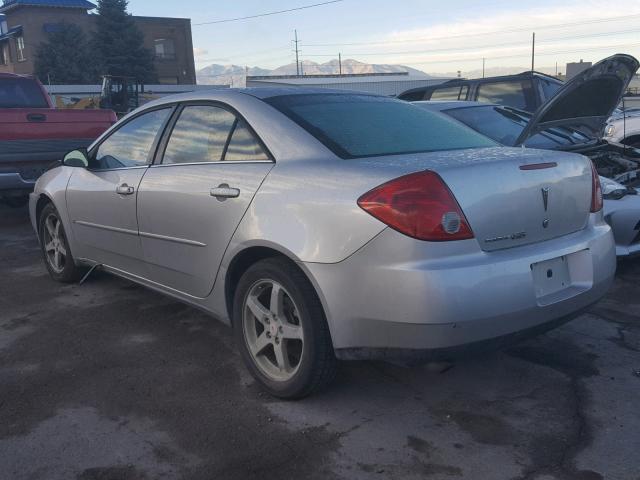 1G2ZF58B574193651 - 2007 PONTIAC G6 VALUE L SILVER photo 3