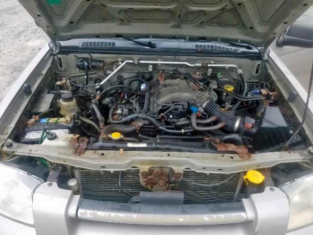 1N6ED27Y94C403073 - 2004 NISSAN FRONTIER C TAN photo 7