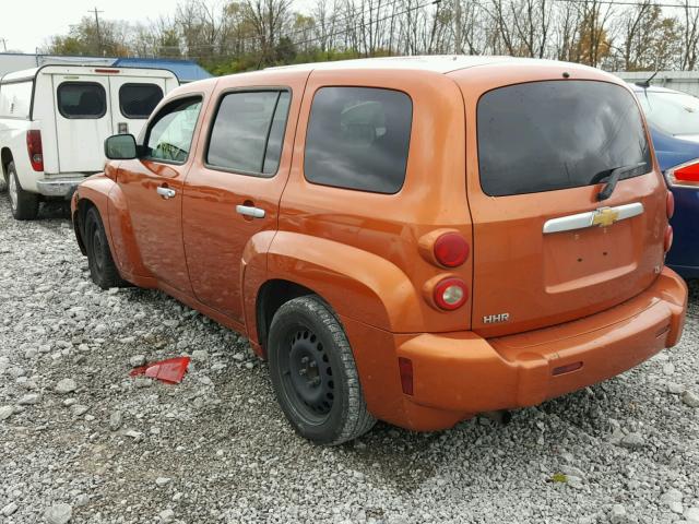 3GNDA13D77S603220 - 2007 CHEVROLET HHR LS Narıncı foto 3