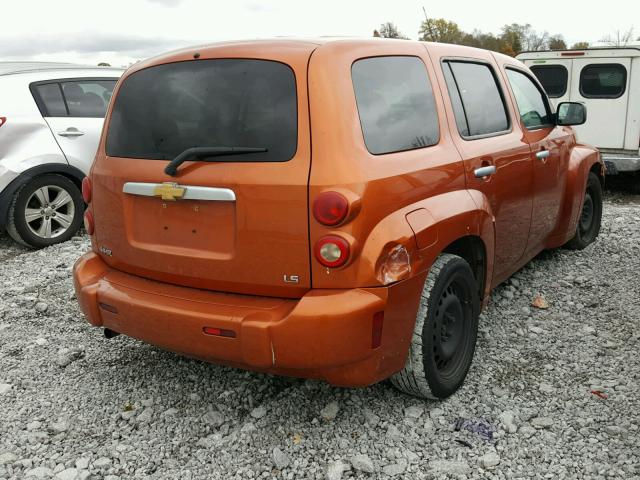 3GNDA13D77S603220 - 2007 CHEVROLET HHR LS Narıncı foto 4