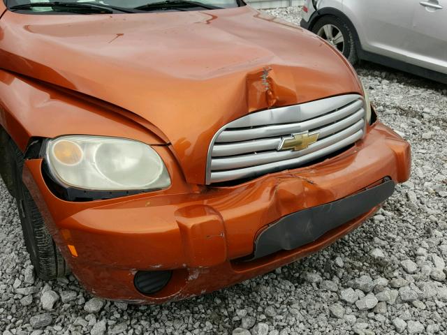 3GNDA13D77S603220 - 2007 CHEVROLET HHR LS Narıncı foto 9