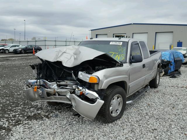 2GTEK19T341361171 - 2004 GMC NEW SIERRA BEIGE photo 2