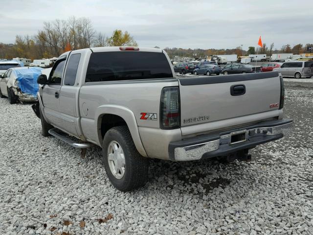 2GTEK19T341361171 - 2004 GMC NEW SIERRA BEIGE photo 3