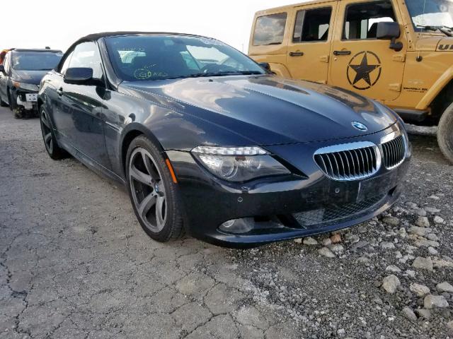 WBAEB53559C224118 - 2009 BMW 650 I BLACK photo 1