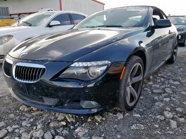 WBAEB53559C224118 - 2009 BMW 650 I BLACK photo 2