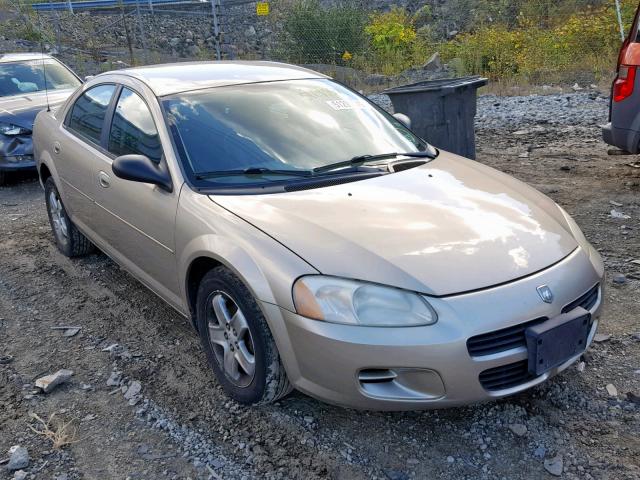 1B3EL46X53N526190 - 2003 DODGE STRATUS SE BEIGE photo 1