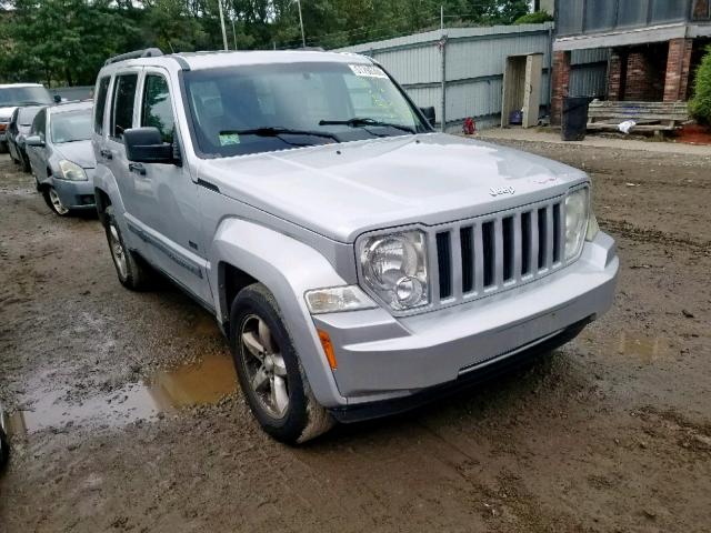 1J8GN28K19W542051 - 2009 JEEP LIBERTY SP SILVER photo 1