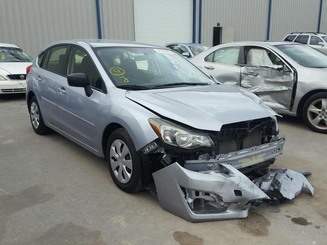 JF1GPAA69F8222748 - 2015 SUBARU IMPREZA BA SILVER photo 1