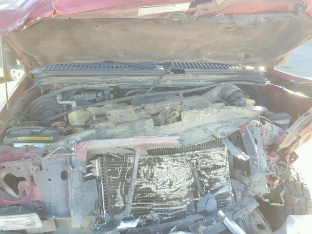 1FTSW31S12EB64694 - 2002 FORD F350 SRW S MAROON photo 7