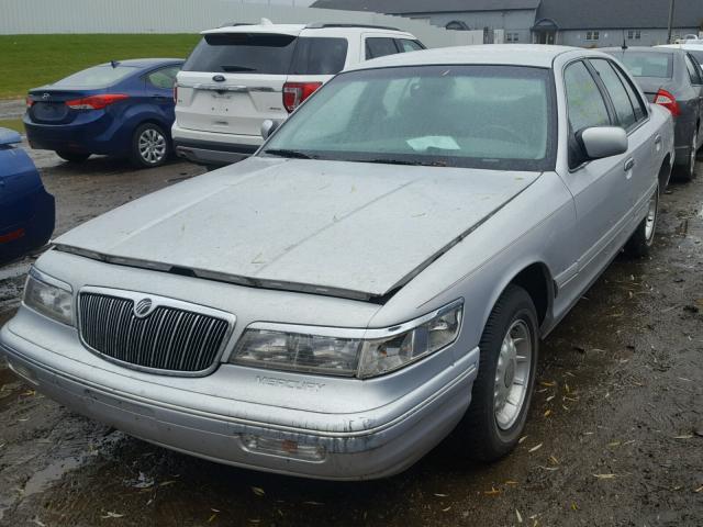 2MELM75W9TX668567 - 1996 MERCURY GRAND MARQ SILVER photo 2