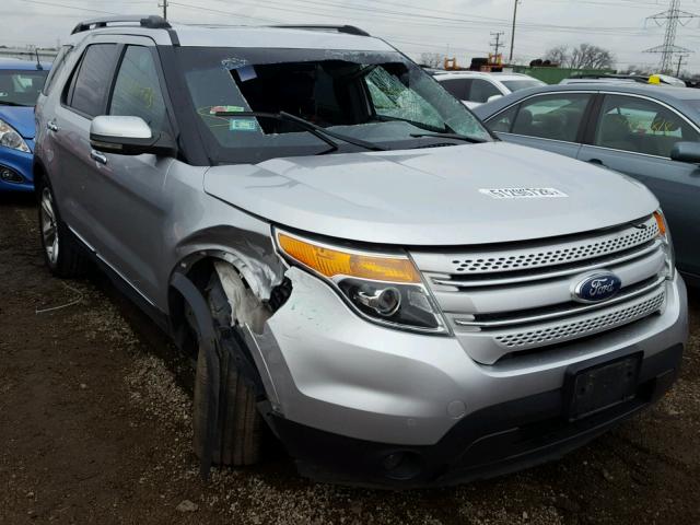 1FMHK7F85BGA71879 - 2011 FORD EXPLORER L SILVER photo 1