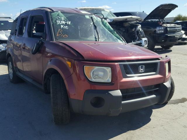 5J6YH18786L002650 - 2006 HONDA ELEMENT EX MAROON photo 1