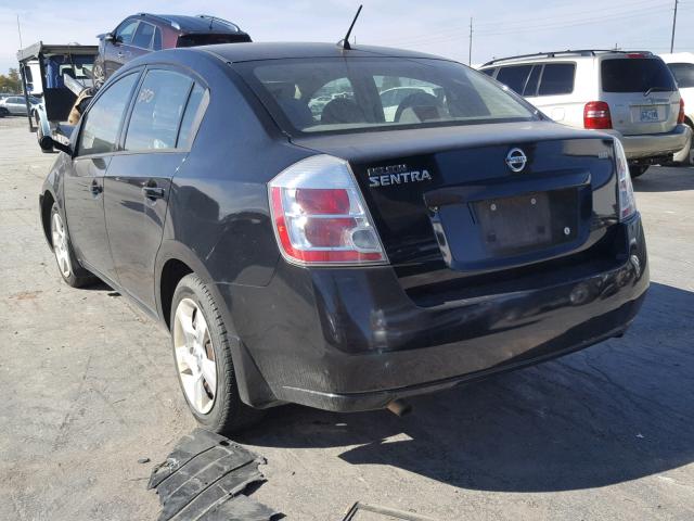 3N1AB61E59L651851 - 2009 NISSAN SENTRA 2.0 BLACK photo 3