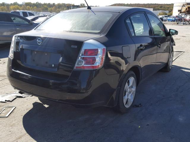 3N1AB61E59L651851 - 2009 NISSAN SENTRA 2.0 BLACK photo 4